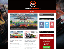 Tablet Screenshot of mobiracers.com
